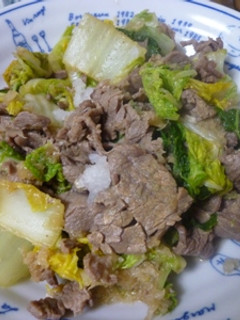 牛肉のおろし煮-レシピのメイン写真
