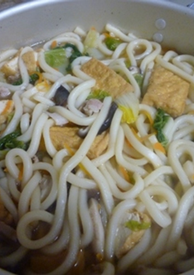具だくさん煮込みうどん-レシピのメイン写真