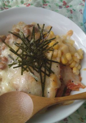 ひとりランチ＊納豆キムチごはん＊-レシピのメイン写真