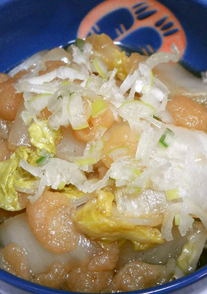 絶品！白菜のたぬき煮びたし（お弁当用）-レシピのメイン写真
