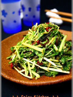 シャキシャキで美味しい♪水菜の塩昆布漬け-レシピのメイン写真