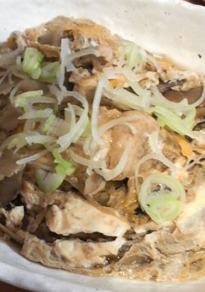 しみじみ～ごぼうと鶏の柳川風-レシピのメイン写真
