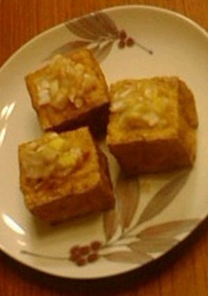 梅の厚揚げ✿￫ܫ￩✿田舎のおばあちゃん味-レシピのメイン写真