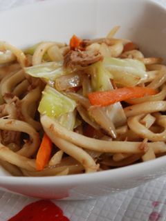 めんつゆで!焼うどん-レシピのメイン写真