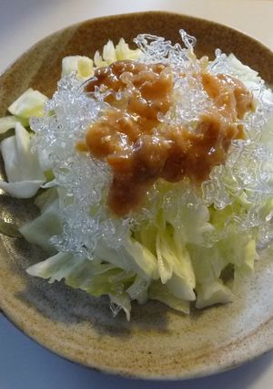 【 生キャベツ用 胡麻味噌たれ。】-レシピのメイン写真