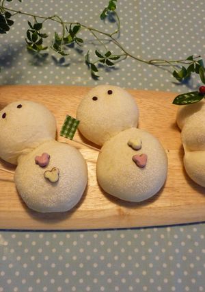 ふわっもちっ！クララもびっくり？白パン！-レシピのメイン写真