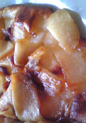 超簡単！フライパンで☆りんごのパンケーキ-レシピのメイン写真