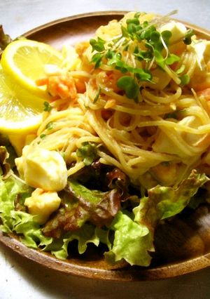 レモン風味さっぱり★サラスパ-レシピのメイン写真