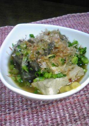 豆腐とこんにゃくの焚物-レシピのメイン写真