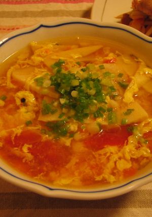 中国の家庭の味★トマトの中華スープ-レシピのメイン写真