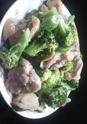 ♪鶏とブロッコリーのにんにくマヨ醤油♪-レシピのメイン写真