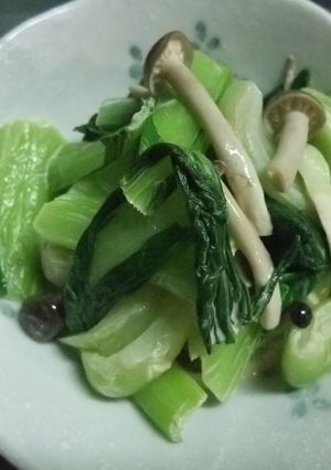 青梗菜のマヨポンあえ-レシピのメイン写真