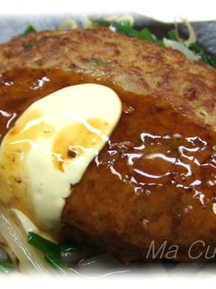 和風煮込みハンバーグ-レシピのメイン写真