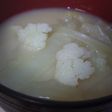 ホワイトみそ汁