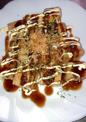 厚揚げでタコ焼き風-レシピのメイン写真