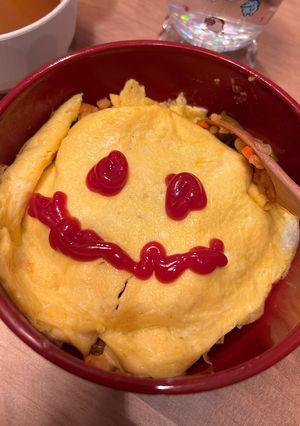 ベーコンと玉ねぎのオムライス-レシピのメイン写真