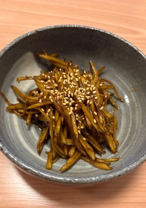 きんぴらごぼう-レシピのメイン写真