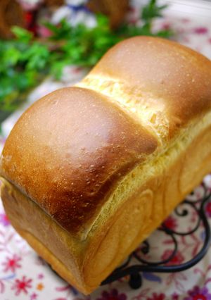 私の山型食パン♪パート2(HB生地)-レシピのメイン写真