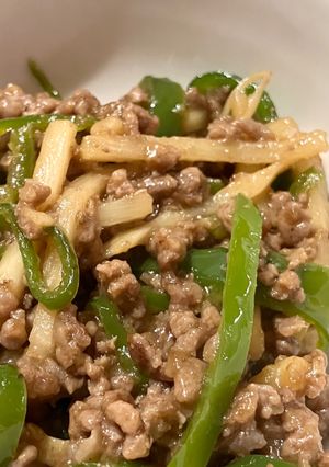 漬け込み不要の時短青椒肉絲風-レシピのメイン写真
