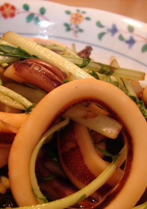 ♡いかと水菜のさっと煮♡-レシピのメイン写真