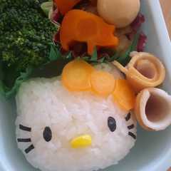 รูปของ キティちゃん☆キャラ弁