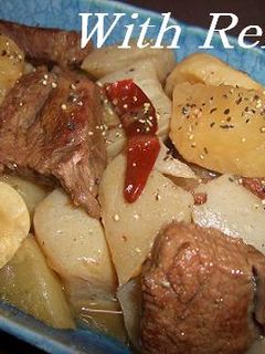 韓国風牛肉と大根の煮込み-レシピのメイン写真