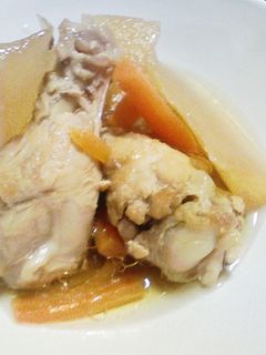手羽元と大根のこってり煮-レシピのメイン写真
