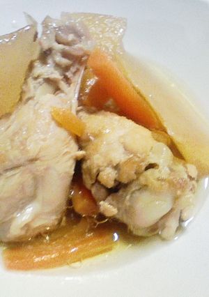 手羽元と大根のこってり煮-レシピのメイン写真