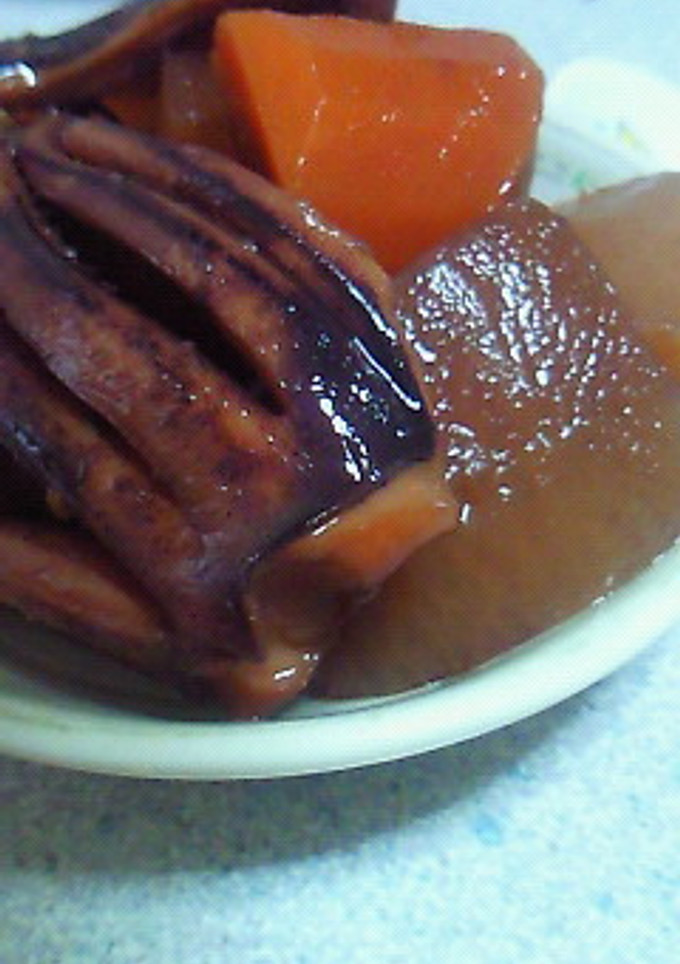 圧力鍋使用　イカげそ大根-レシピのメイン写真
