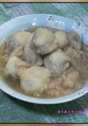 里芋のみぞれ煮-レシピのメイン写真