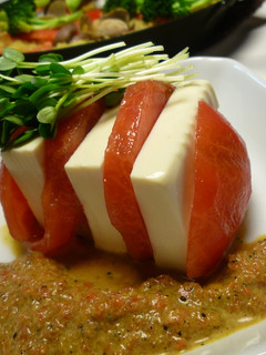 *トマトと豆腐のカプレーゼ風*-レシピのメイン写真