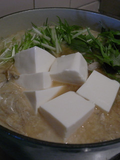 胃に優しい♪お夜食豆乳鍋-レシピのメイン写真
