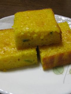 カボチャのしっとりケーキ-レシピのメイン写真