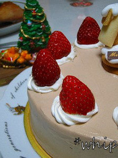 初めてさんのクリスマスケーキ-レシピのメイン写真
