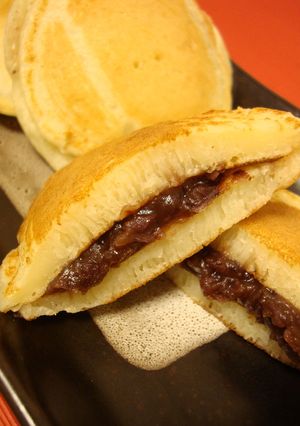 もちもちすぎる幸せ！どら焼き風パン☆-レシピのメイン写真