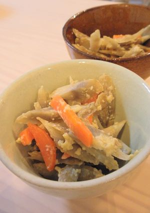 ごぼうのミルク煮-レシピのメイン写真