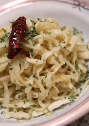 切干大根のぺぺロンチーノ風-レシピのメイン写真