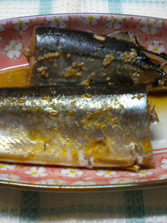 圧力鍋で秋刀魚味噌煮(柿酢入り)-レシピのメイン写真