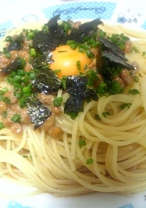 ★-納豆パスタ-★-レシピのメイン写真