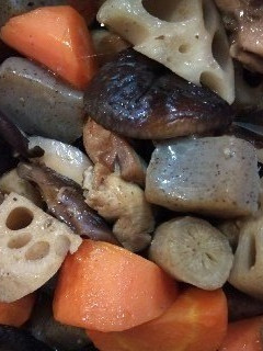 根菜と鶏肉の煮物-レシピのメイン写真