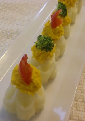 ダブルマッシュ・ポテトとかぼちゃ-レシピのメイン写真