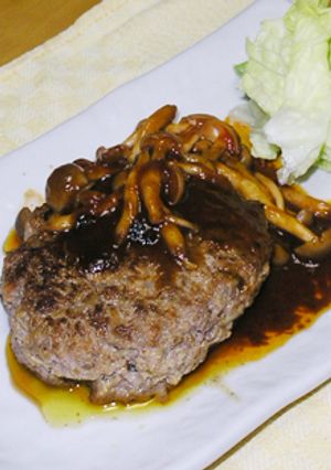 ヘルシーかもしれないハンバーグ-レシピのメイン写真