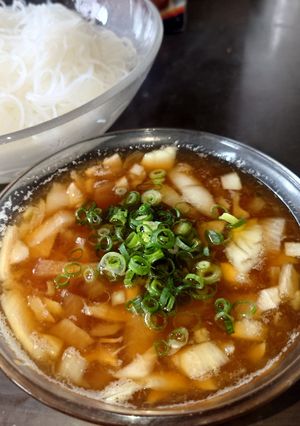 玉ねぎを食べる麺つゆ-レシピのメイン写真