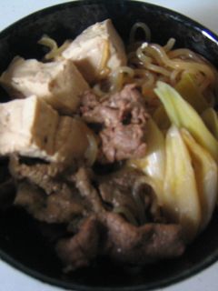 簡単すき焼き風 肉豆腐-レシピのメイン写真