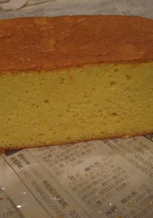 バーミックスでカステラ-レシピのメイン写真
