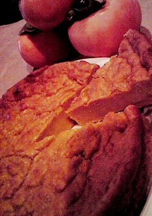 □■□シナモンをきかせた柿のケーキ□■□-レシピのメイン写真