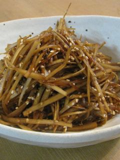 酢ごぼう-レシピのメイン写真