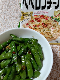 枝豆のピリ辛ガーリック炒め-レシピのメイン写真