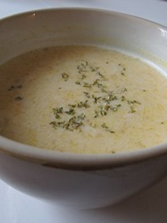 レンジですばやく*かぼちゃスープ-レシピのメイン写真