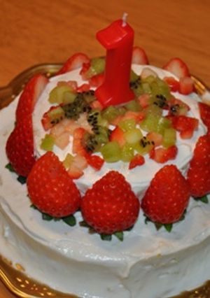 ★1歳　ケーキ★砂糖不使用-レシピのメイン写真